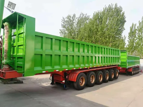 Semi-remorque à plateau de transport de bois de 50 tonnes avec traversin